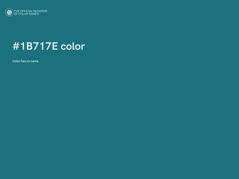 #1B717E color image