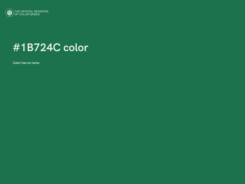 #1B724C color image