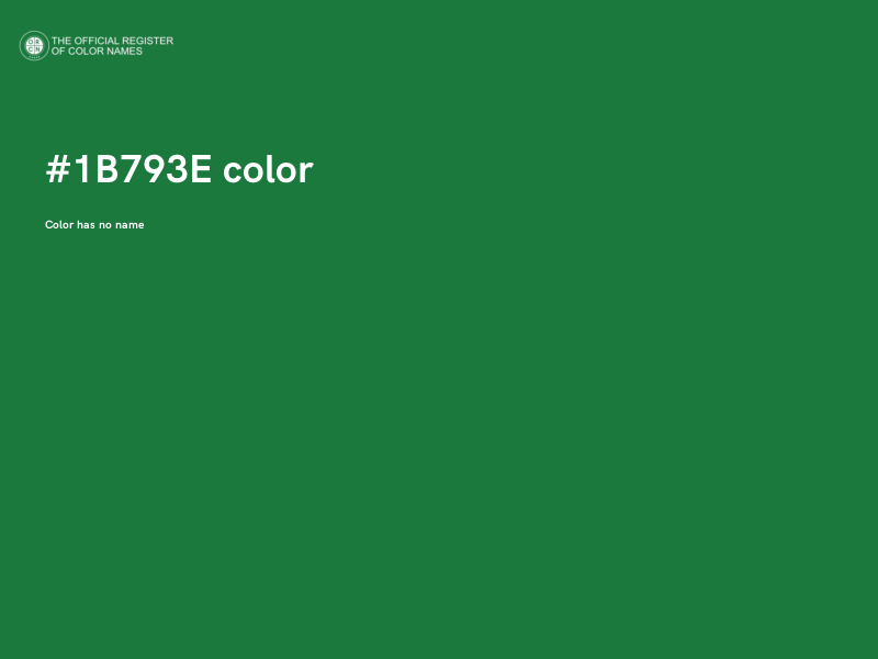 #1B793E color image