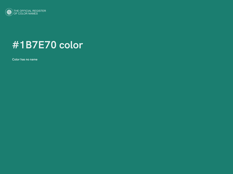 #1B7E70 color image