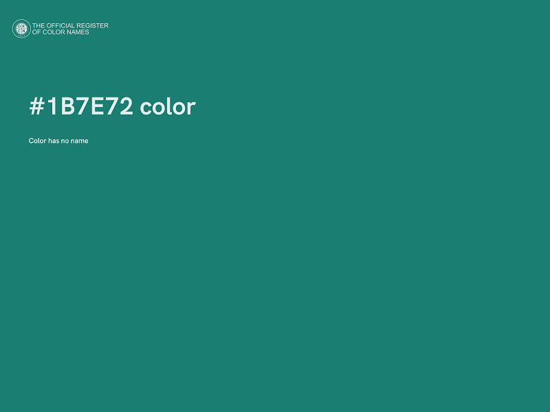 #1B7E72 color image