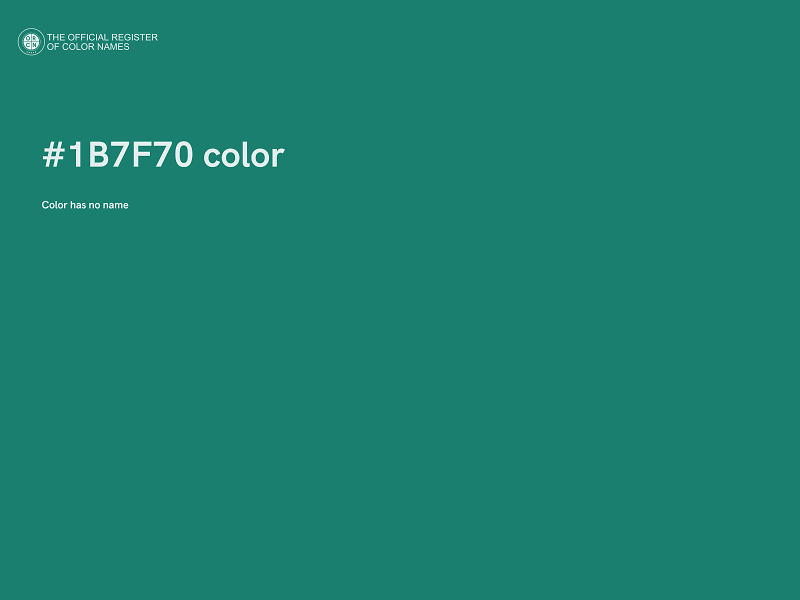 #1B7F70 color image