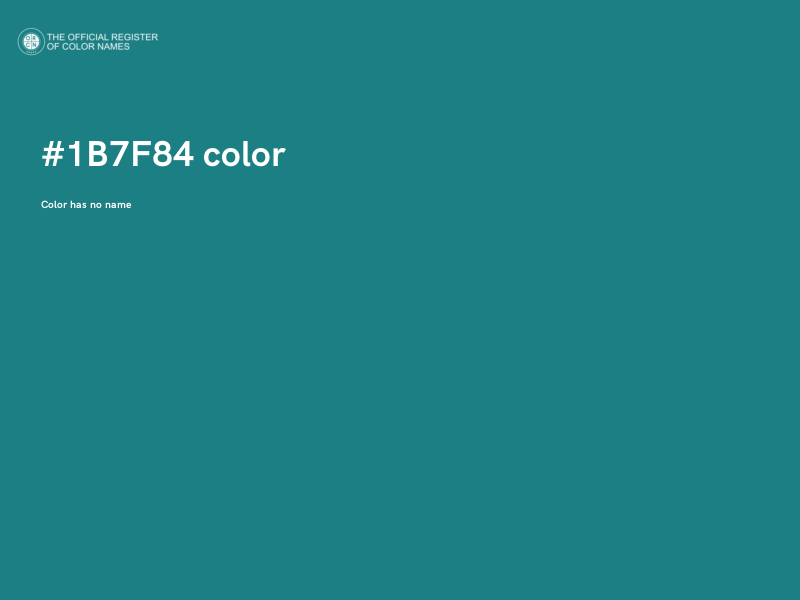 #1B7F84 color image