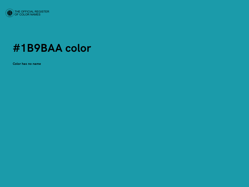 #1B9BAA color image