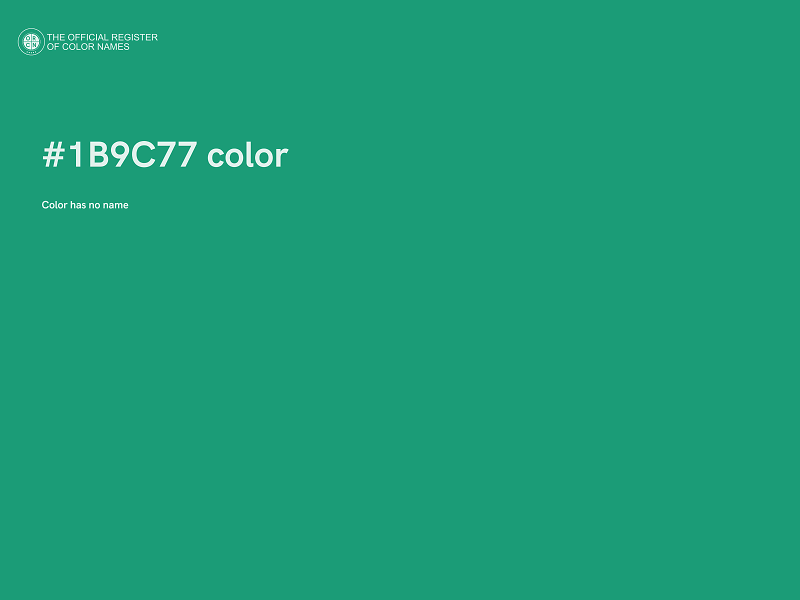 #1B9C77 color image