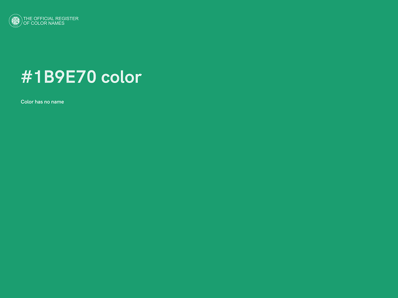 #1B9E70 color image