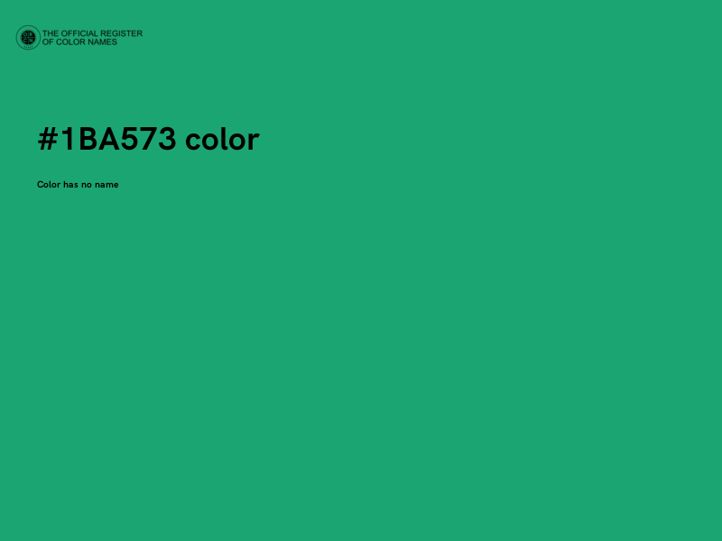 #1BA573 color image
