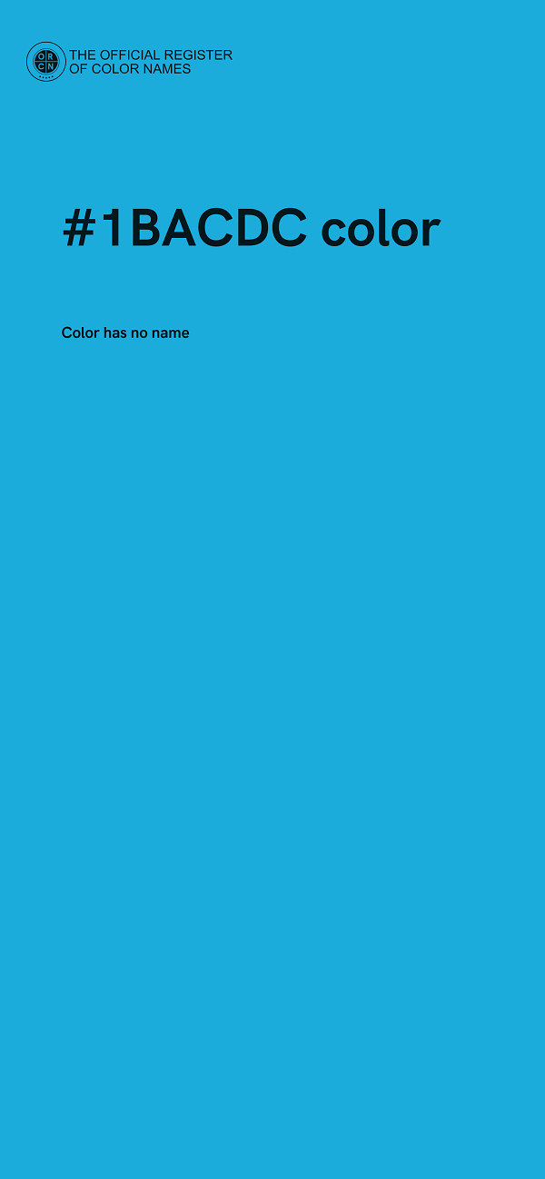 #1BACDC color image