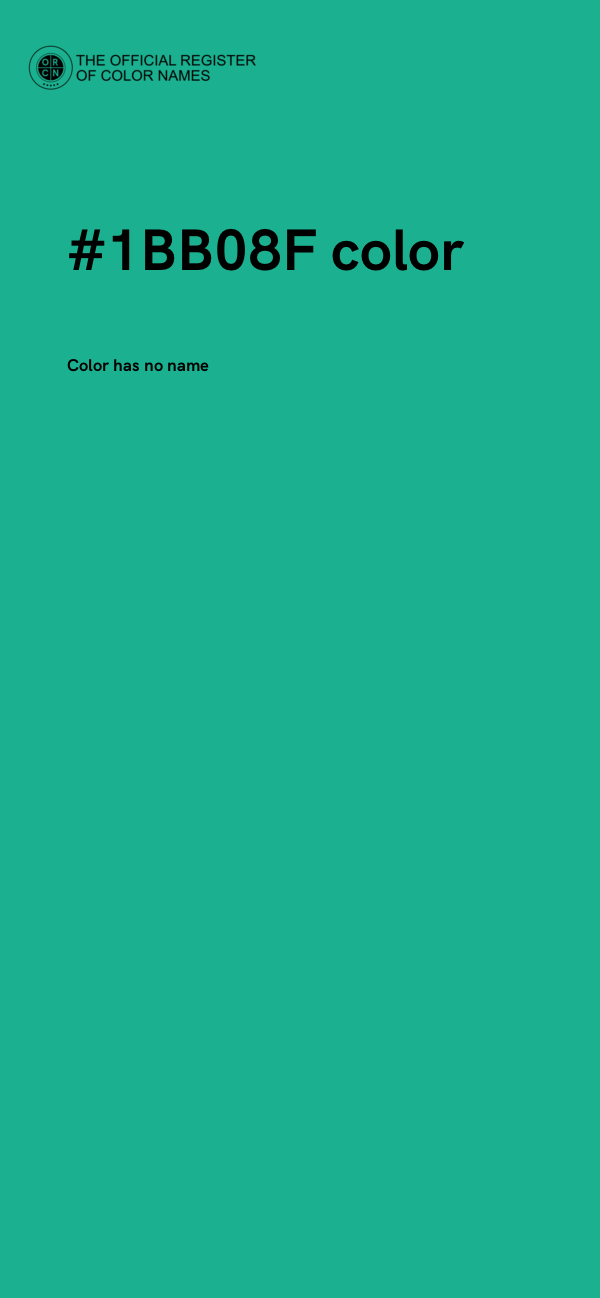 #1BB08F color image
