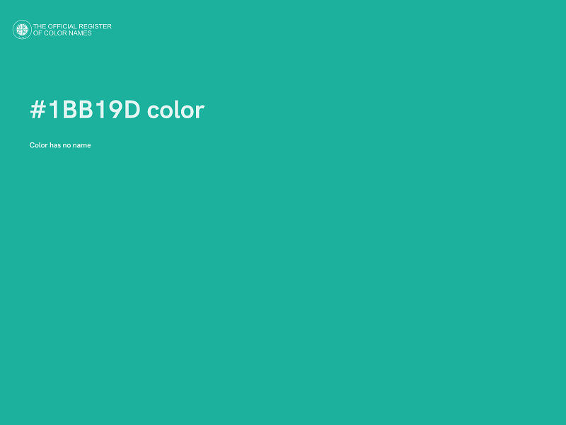 #1BB19D color image