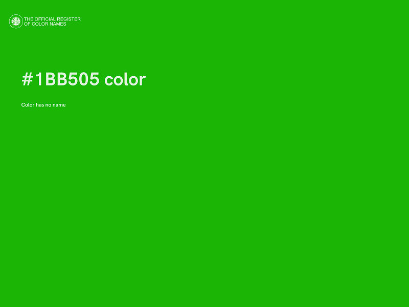 #1BB505 color image