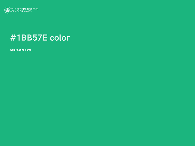 #1BB57E color image