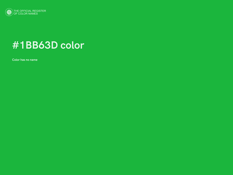 #1BB63D color image