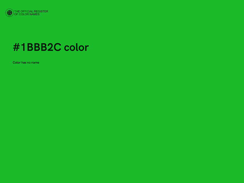 #1BBB2C color image