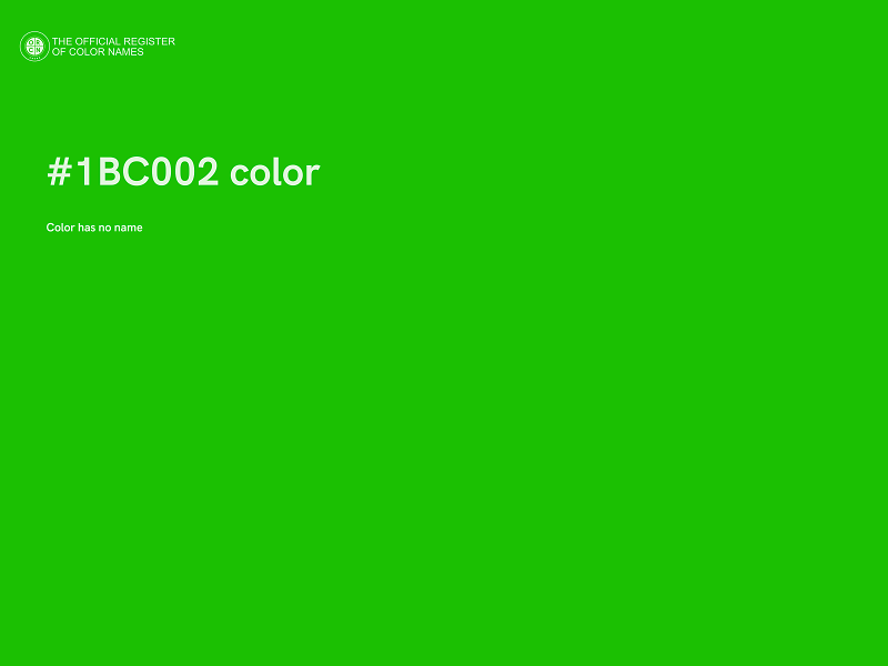 #1BC002 color image