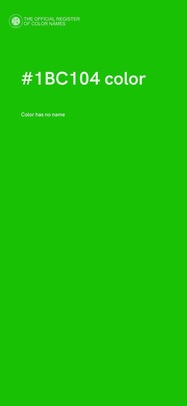 #1BC104 color image