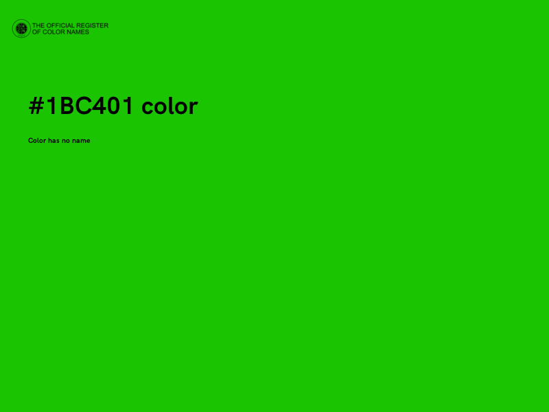 #1BC401 color image