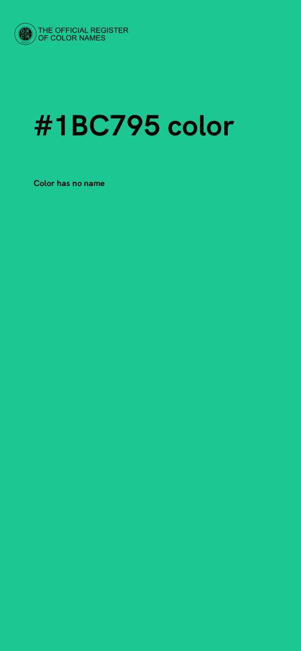 #1BC795 color image