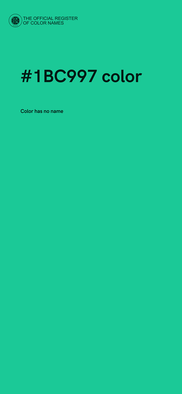 #1BC997 color image
