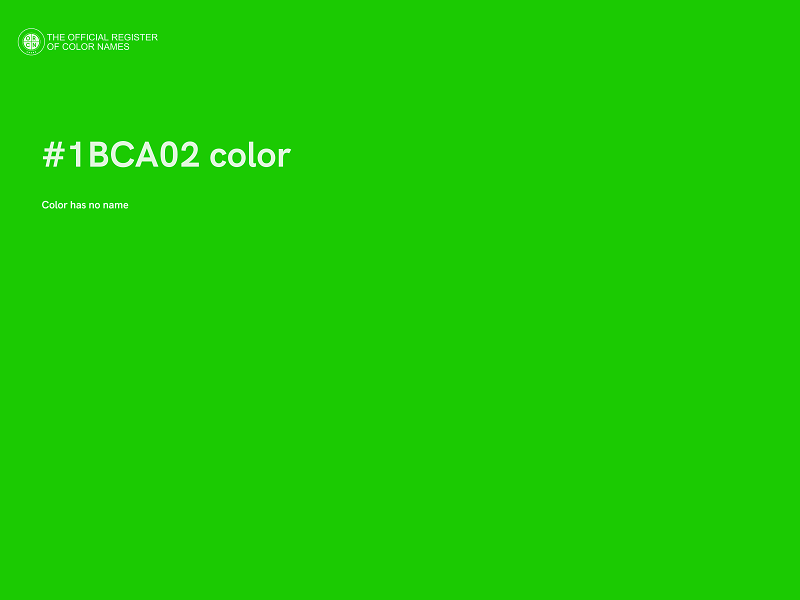 #1BCA02 color image