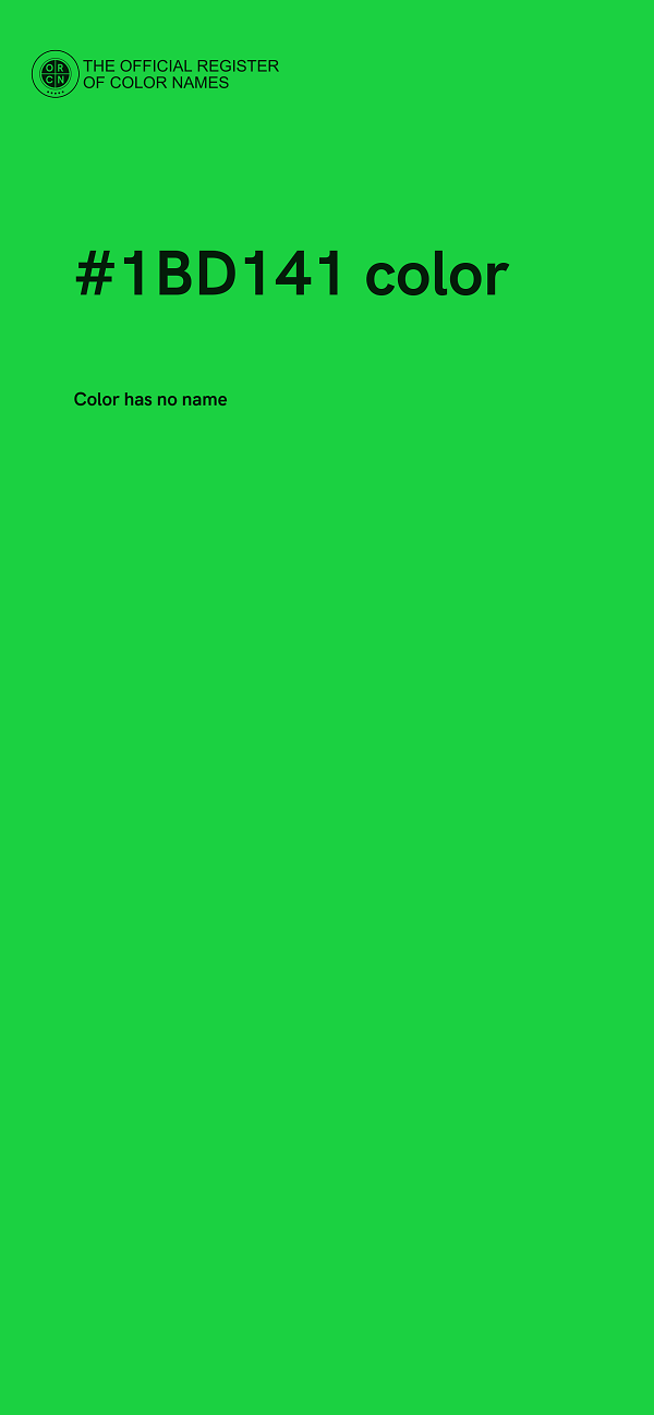 #1BD141 color image