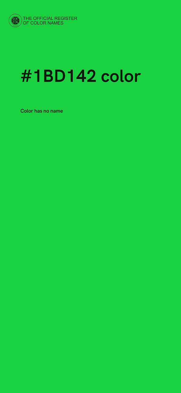 #1BD142 color image