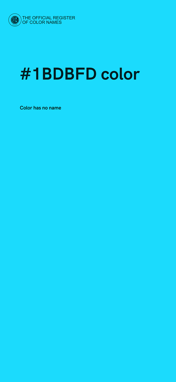#1BDBFD color image