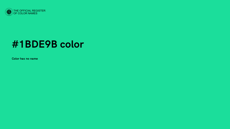 #1BDE9B color image