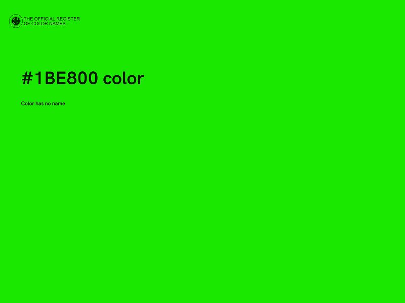 #1BE800 color image