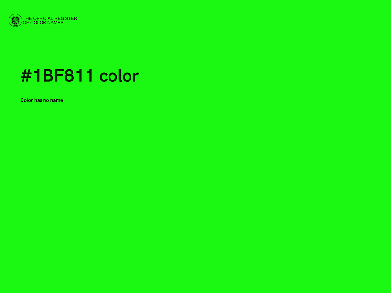 #1BF811 color image