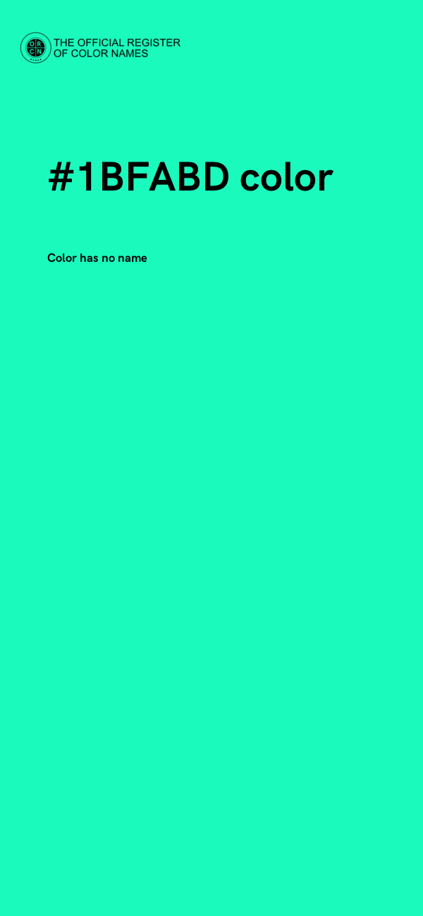 #1BFABD color image