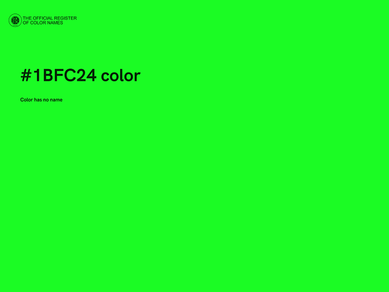 #1BFC24 color image