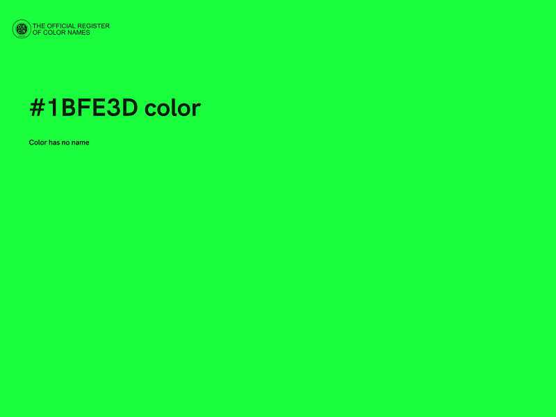 #1BFE3D color image