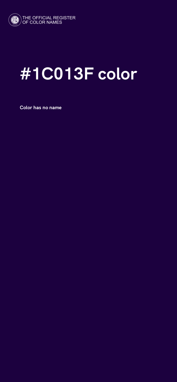 #1C013F color image