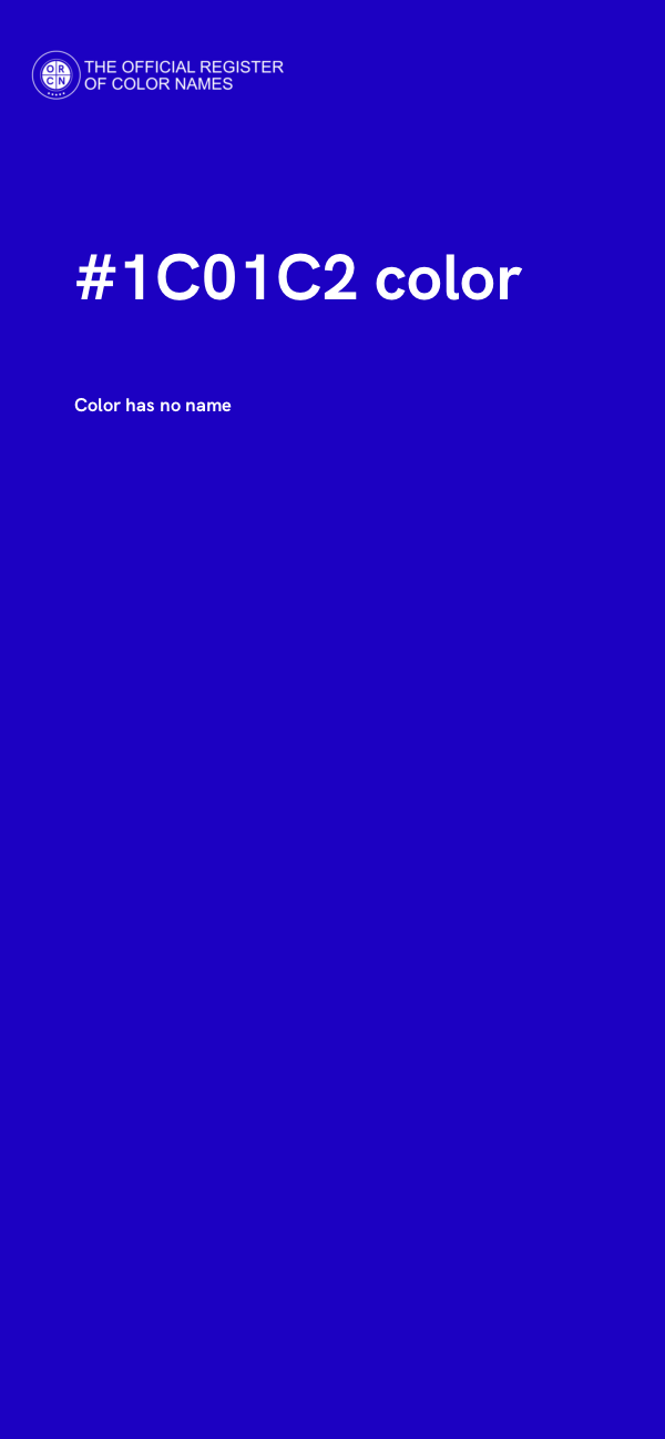 #1C01C2 color image