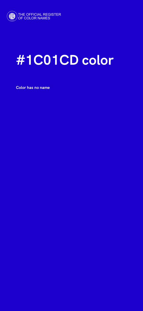 #1C01CD color image