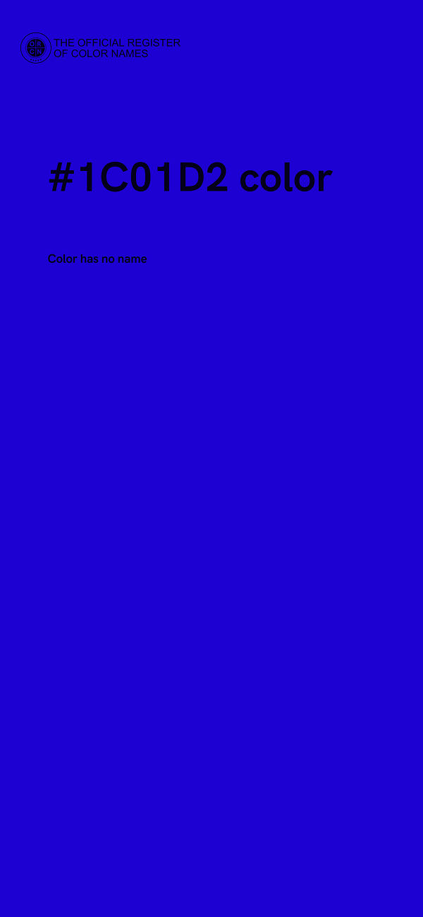 #1C01D2 color image