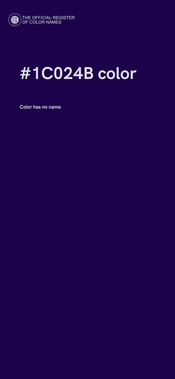 #1C024B color image