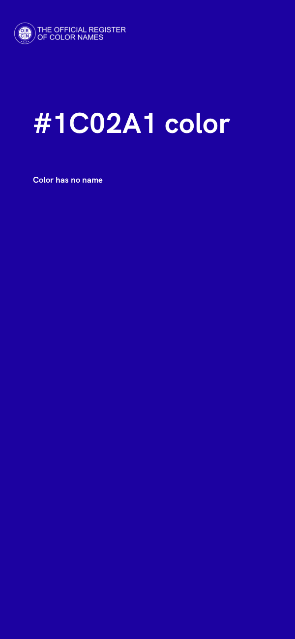#1C02A1 color image
