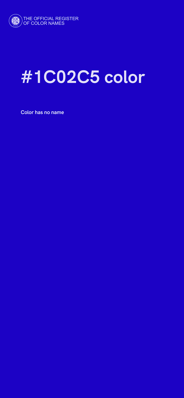 #1C02C5 color image