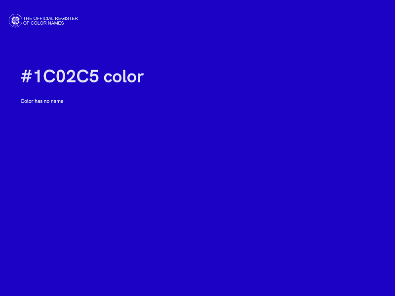 #1C02C5 color image