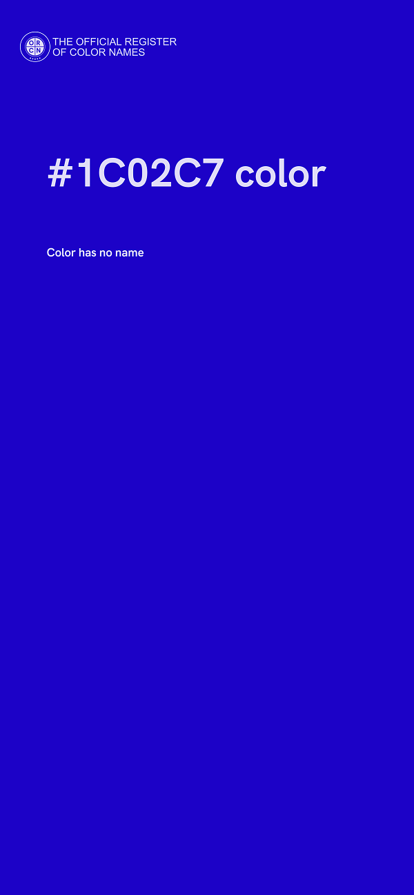 #1C02C7 color image