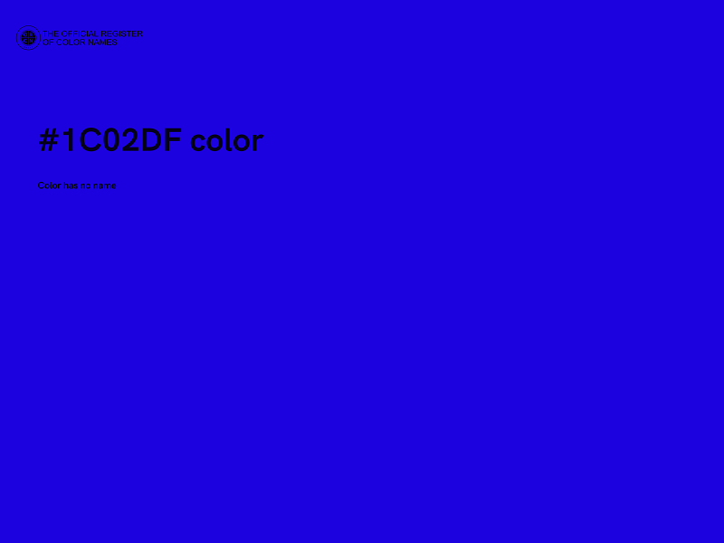 #1C02DF color image