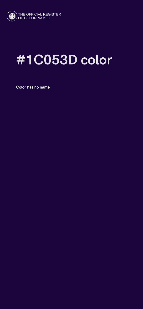 #1C053D color image