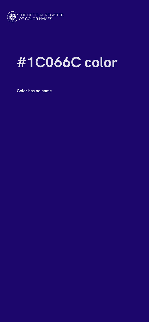 #1C066C color image