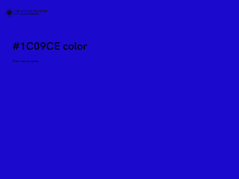 #1C09CE color image