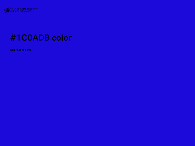 #1C0ADB color image