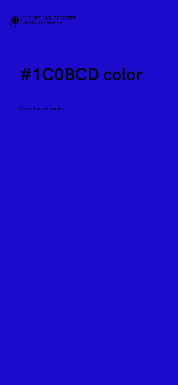 #1C0BCD color image