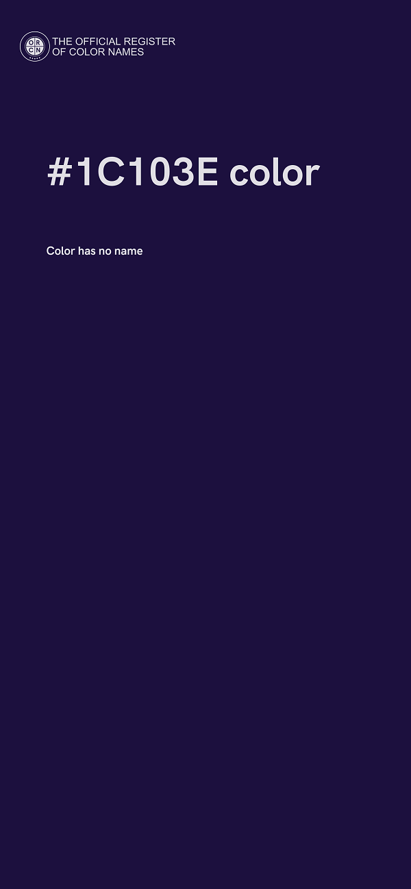 #1C103E color image