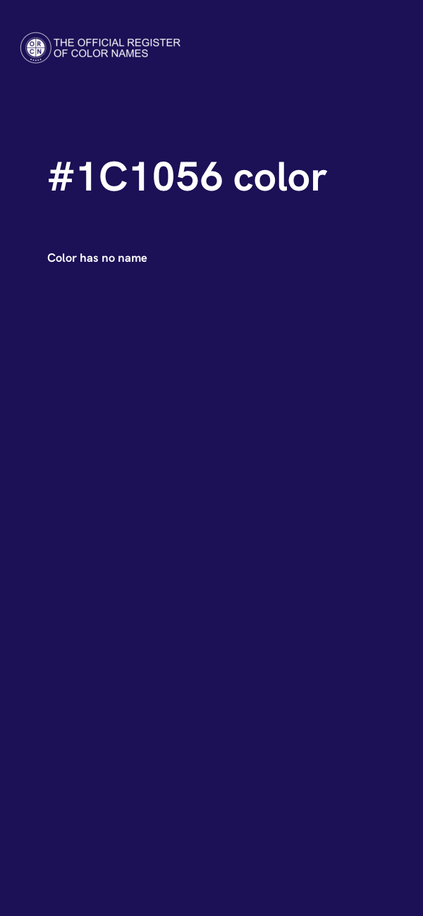 #1C1056 color image
